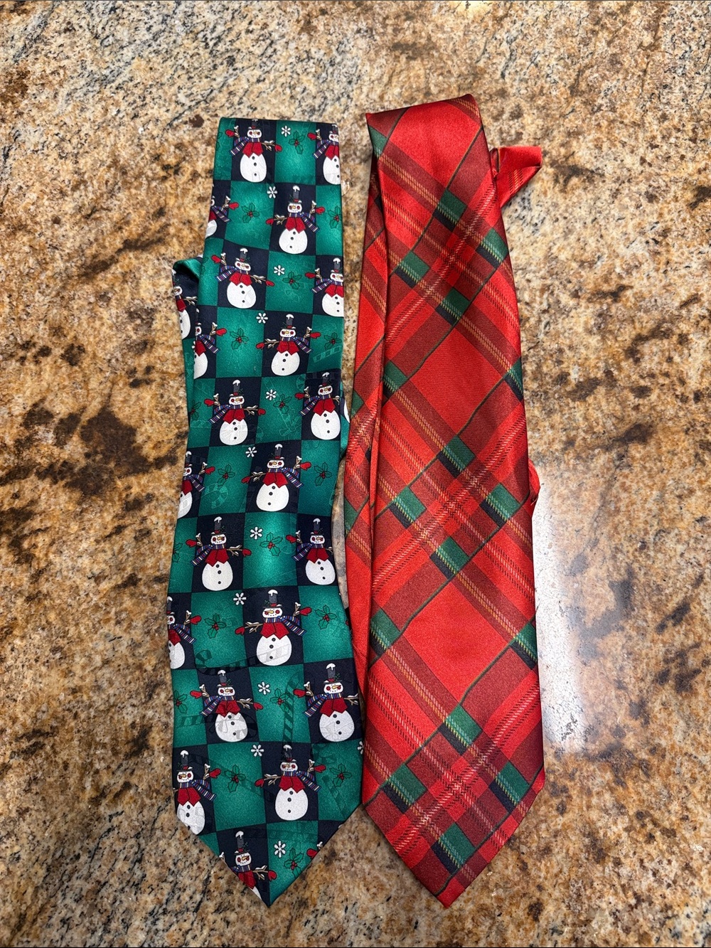 Hallmark Red and Green Holiday Neck Ties